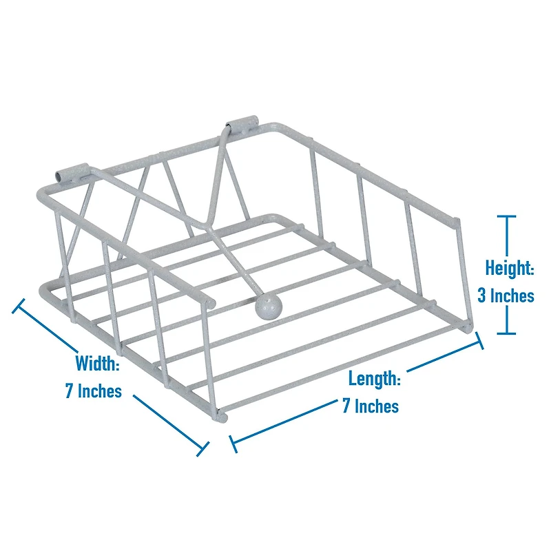 Laura Ashley White Speckled Napkin Holder
