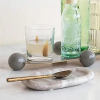 Hello Honey® 12oz. Green & Yellow Kaleidoscope Harmony Handmade Art Glass