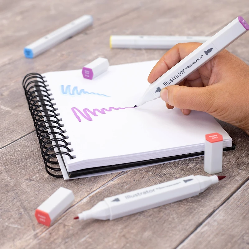 Spectrum Noir™ Illustrator Basics Dual-Tip Brush Markers
