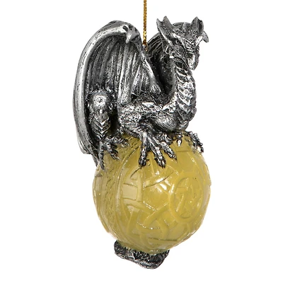 Design Toscano Protector of the Gothic Portal Celtic Dragon 2010 Ornament