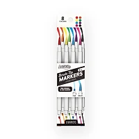 ArtSkills® Dual Tip Brush Markers, 8ct.