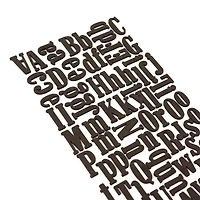 Black Foam Alphabet Stickers by Recollections™