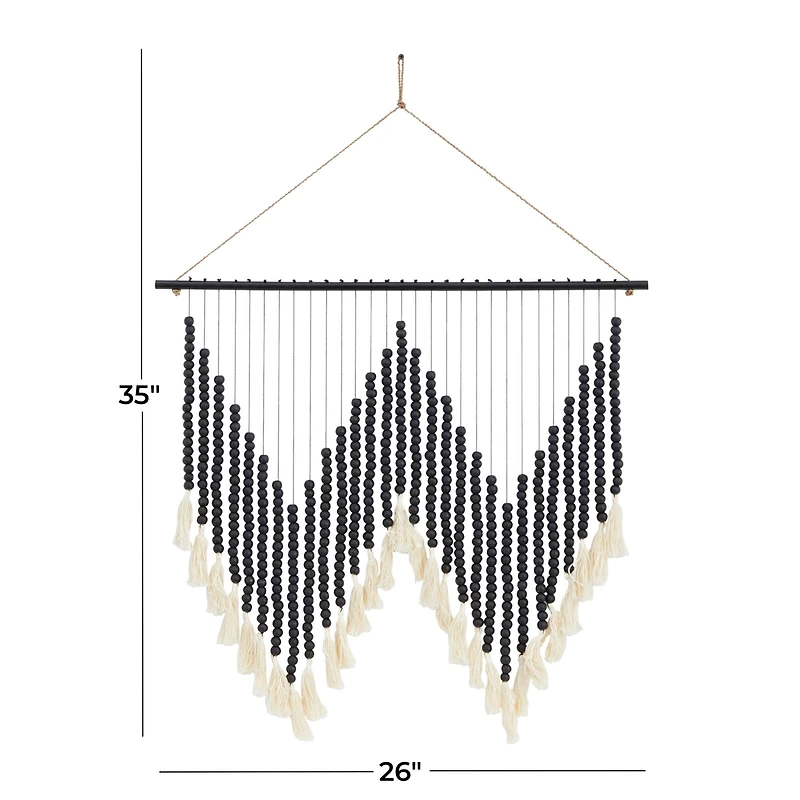 35" Mahogany Traditional Wall Décor