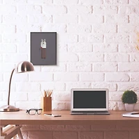 Stupell Industries Die Hard Wall Art in Black Frame