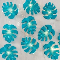 10ct. Monstera Leaf Icon Warm White LED String Lights by Ashland®