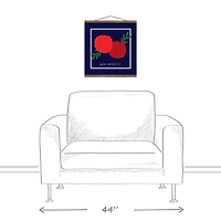 Bon Appetit Teak Hanging Canvas