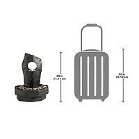 Design Toscano Gropius Infinity Cascading Garden Fountain