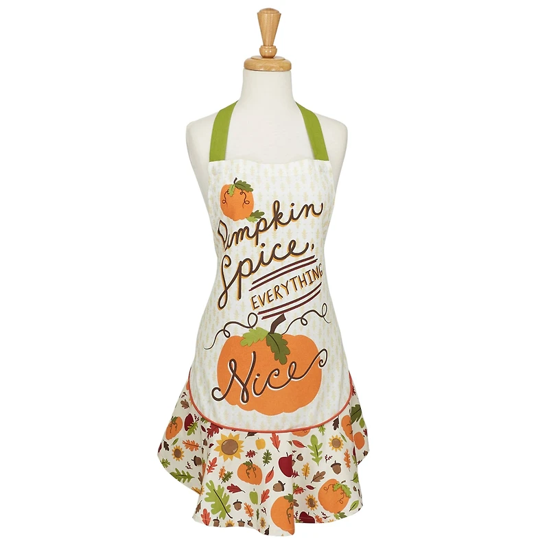DII® Pumpkin Spice Ruffle Apron