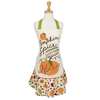 DII® Pumpkin Spice Ruffle Apron