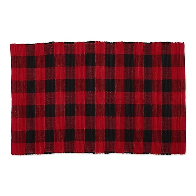 DII® Buffalo Check Rag Rug