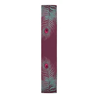 Peacock Feather 16" x 72" Cotton Twill Runner
