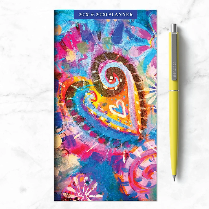 TF Publishing 2025 - 2026 Bohemian Life Small Monthly Pocket Planner