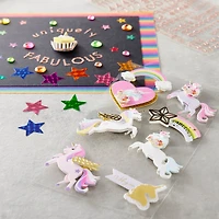 Unicorn Dimensional Stickers By Recollections™