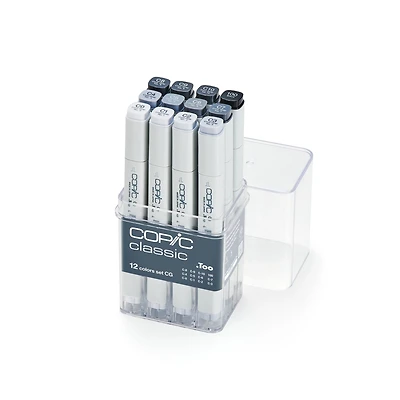 Copic® Classic Cool Gray Marker Set