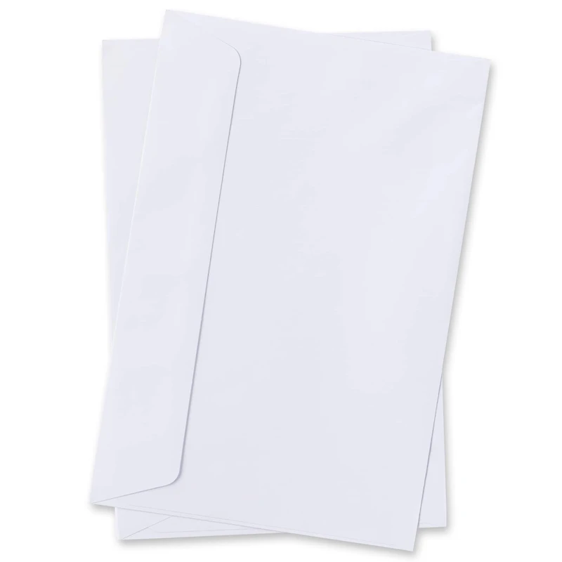 12 Packs: 50 ct. (600 total) White Envelopes by Recollections™, 6" x 9"