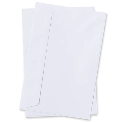 12 Packs: 50 ct. (600 total) White Envelopes by Recollections™, 6" x 9"