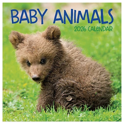 2026 Baby Animals Mini Calendar