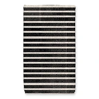 Halloween Date Newspaper Distressed Tea Towel Set