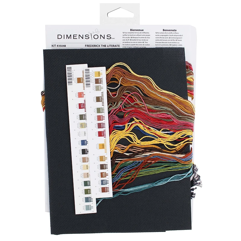 Dimensions® Frederick the Literate Counted Cross Stitch Kit