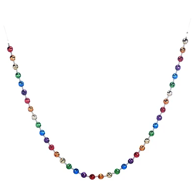 6ft. Rainbow Disco Ball Pride Garland by Celebrate It™