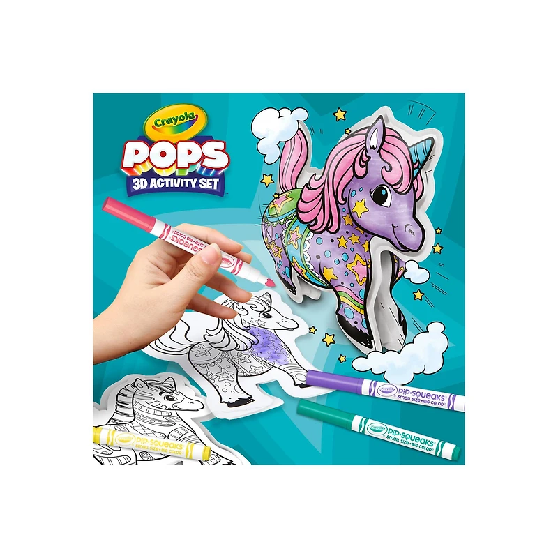 Crayola® Pops Unicorns 3D Activity Set