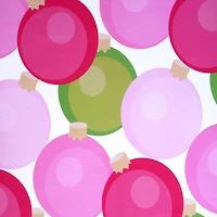 30" x 24ft. Jolly Ornaments Foil Gift Wrap by Celebrate It™