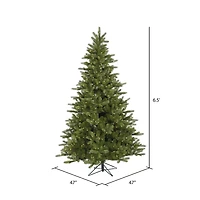 6.5ft. Pre-Lit King Spruce Artificial Christmas Tree, Warm White Dura-Lit® LED Lights