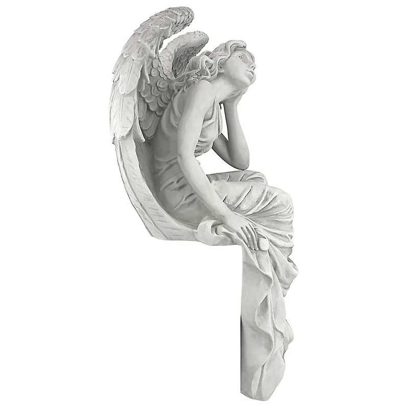 Design Toscano 18.5" Resting Grace Sitting Angel Sculpture