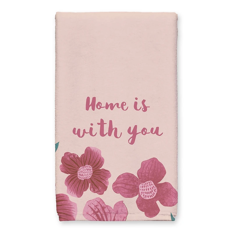 Home is with You Tea Towel - Set of 2