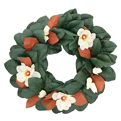 24" Magnolia Wreath 