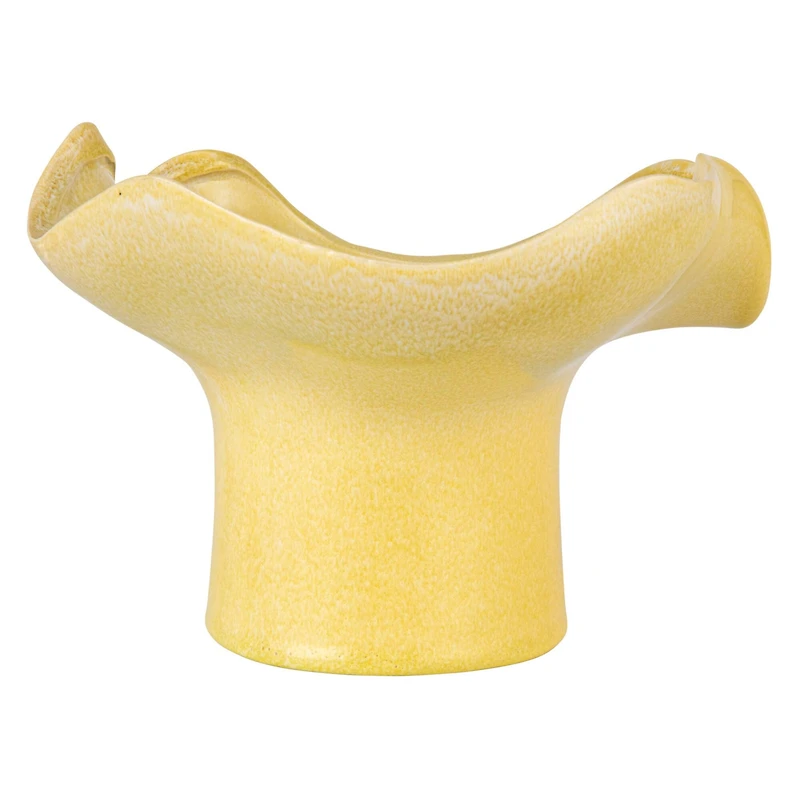 Hello Honey® 6.75" Yellow Sunbeam Stoneware Planter Bowl