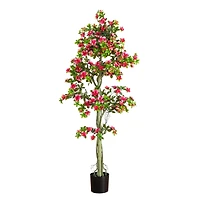 6ft. UV Resistant Artificial Azalea Tree (Indoor/Outdoor)