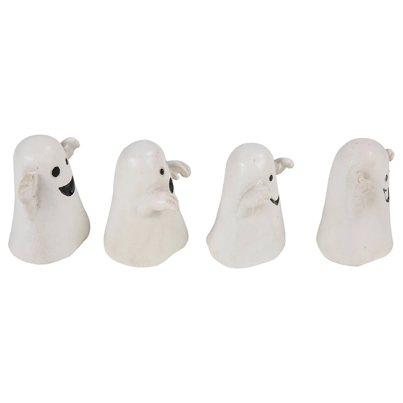 2" Mini Ghost Decoration Set