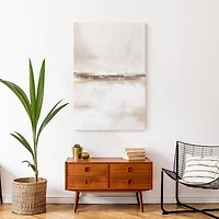 Golden Brown Horizon 24" x 36" Canvas Wall Art