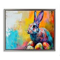 Stupell Industries Easter Joy Abstract Floater Framed Art
