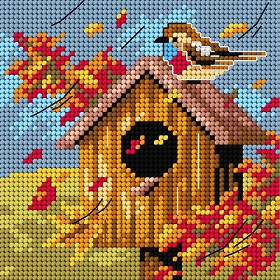 Orchidea Four Seasons - Autumn Gobelin Canvas Cross Stitch Kit