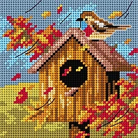 Orchidea Four Seasons - Autumn Gobelin Canvas Cross Stitch Kit