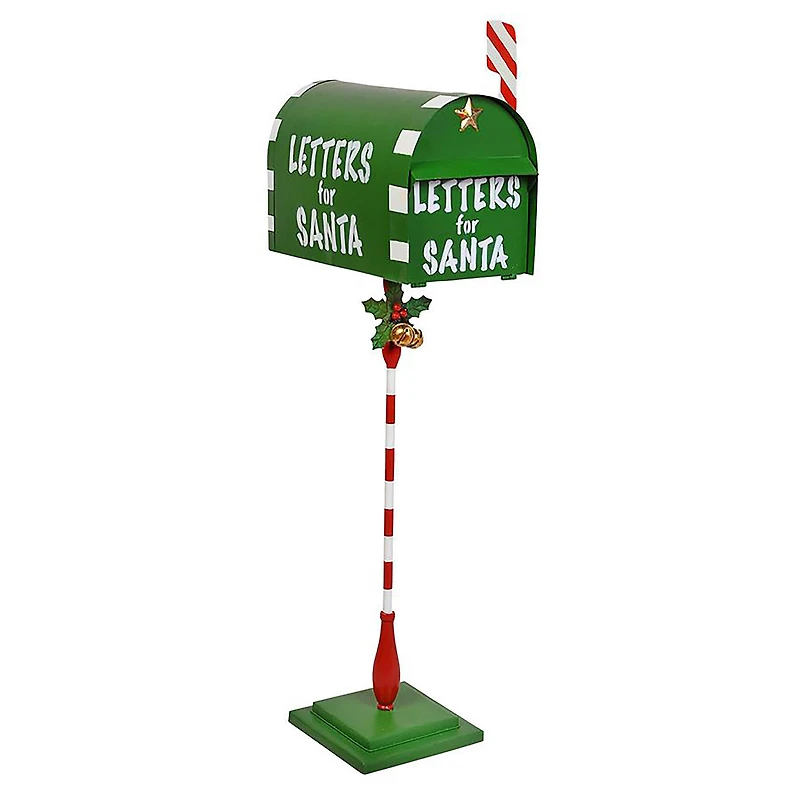 Design Toscano 3ft. Letters for Santa Metal Holiday Mailbox