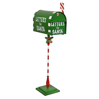 Design Toscano 3ft. Letters for Santa Metal Holiday Mailbox