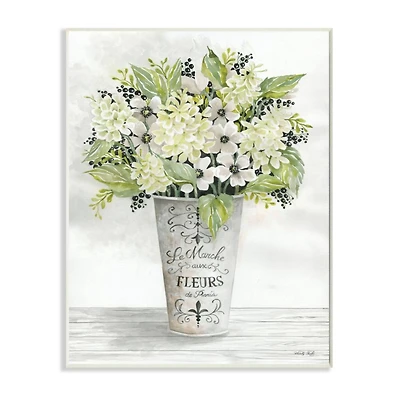 Stupell Industries Parisian Charm Bouquet Wood Wall Plaque