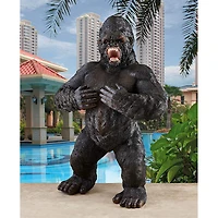 Design Toscano 25" Great Ape Monster Jungle Animal Statue