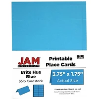 JAM Paper Printable Place Cards