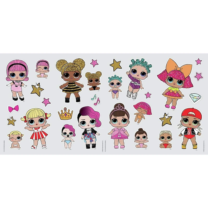 RoomMates Lol Surprise! Peel & Stick Wall Decals