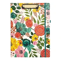 Steel Mill & Co.® Garden Blooms Cream Clipboard Folio
