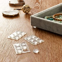 Scotch™ Round Self-Adhesive Bumpers, Clear