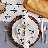 DII® Anchors Away Maritime Spread Napkins, 6ct.