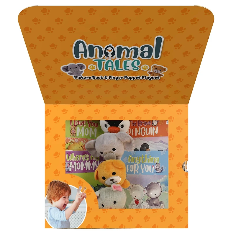 SpiceBox First Library Animal Tales Board Book Set