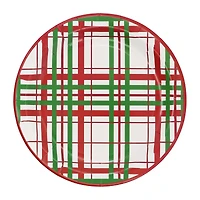 9" Plaid Paper Plates, 12ct. by Celebrate It™