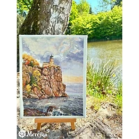 Merejka Split Rock Lighthouse Counted Cross Stitch Kit