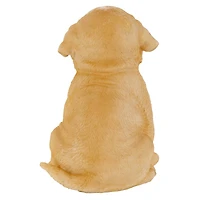 Design Toscano 6" Yellow Lab Puppy Partner Collectible Dog Statue